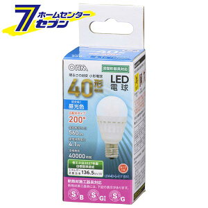 �I�[���d�@ LED�d�� ���` E17 40�`���� �����F [�i��]06-4476 LDA4D-G-E17 IS51 [LED�d�� ���� LED�d�����` �~�j�N���v�g���` LED�d�� E17 �L�z�� 5�N�ۏ�]