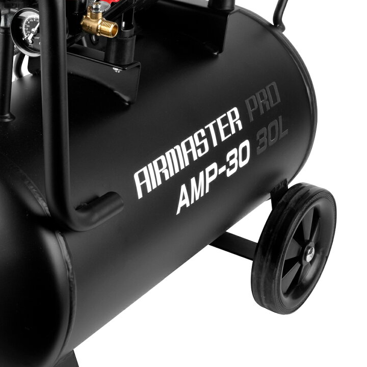 楽天市場】静音 オイル レスコンプレッサー (30L) AMP-30 （個人宅配可 