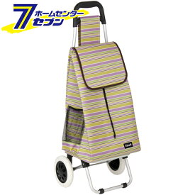 アルミ製 ショッピングカー カラフルボーダー CRS04-CF [軽量 ショッピングカート キャリーカート 幸和製作所]
