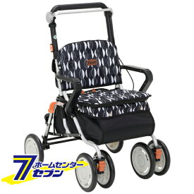 シルバーカー レコルティ2 ブラック SLT10-BK [シニア 高齢者 お散歩 歩行補助 座れる 収納 幸和製作所]