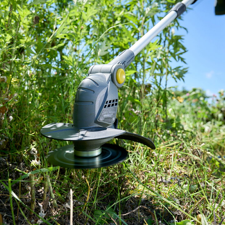 楽天市場】草刈機 芝刈機 充電式グラストリマー グレー JGT160M4-H 