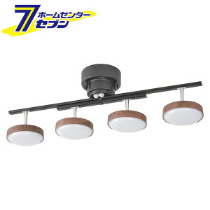 LED4���V�[�����O���C�g �_�[�N�u���E�� (�i��)06-1648 LT-YLS4RC-K [�Ɩ����:�V�[�����O���C�g �I�[���d�@]
