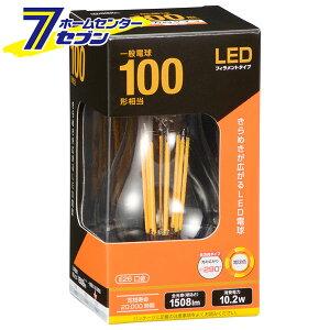LED�d�� �t�B�������g�^�C�v�d�� E26 100�`���� �d���F �i�i�ԁj06-3457 LDA10L C6 [LED�d���E����:LED�d���t�B�������g�^�C�v �I�[���d�@]