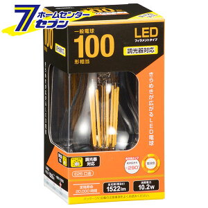 LED�d�� �t�B�������g�^�C�v�d�� E26 100�`���� ������Ή� �d���F �i�i�ԁj06-3459 LDA10L/D C6 [LED�d���E����:LED�d���t�B�������g�^�C�v �I�[���d�@]