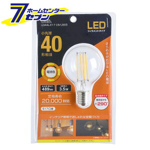 LEDtBg^Cvۋ E17 40` dF iiԁj06-3888 LDA4L-E17 C6/LBG5 [LEDdE:LEDdtBg^Cv I[d@]