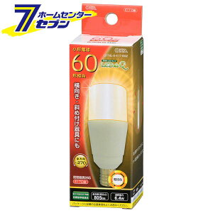 LED�d�� T�` E17 60�`���� �d���F �i�i�ԁj06-3739 LDT6L-G-E17IG92 [LED�d���E����:LED�d��T�` �I�[���d�@]