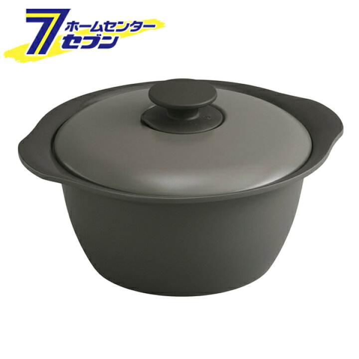 楽天市場】無加水鍋 24cm チャコールグレー （IH・ガス対応） MKS-24 