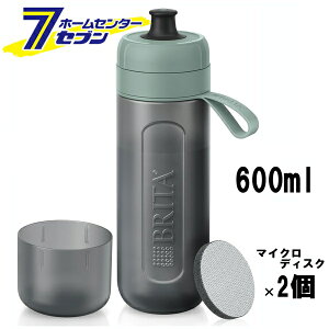 �{�g���^�򐅊� �A�N�e�B�u 600ml �_�[�N�O���[�� �}�C�N���f�B�X�N�t BRITA Japan [�u���^ �򐅌^���� �G�R �����⋋ ������]