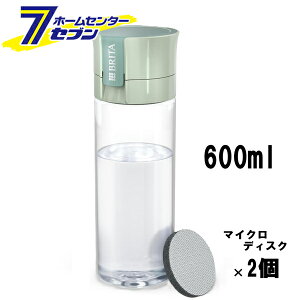 �{�g���^�򐅊� 600ml ���C�g�O���[�� �}�C�N���f�B�X�N�t BRITA Japan [�u���^ �򐅌^���� �G�R �����⋋ ������]
