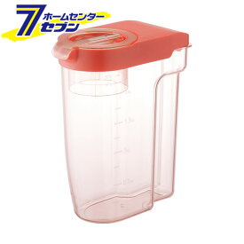 ライスストッカー 2kg レッド リベラリスタ リス [米びつ 冷蔵庫保存 お米ケース お米保存 お米保管]