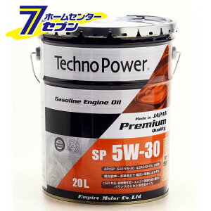�e�N�m�p���[ �I�C�� SP ������ 5W30 �i20L�j Techno Power TP-SP5W30-20 [5w-30 gf--6a �G���W���I�C�� 20l�� �I�C���� �I�C������ ���� �J�[�p�i �ԗp�i]