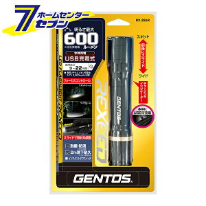 nfBCg USB[d nfBg[` LEDCg 600[ RX-286R [g[`Cg d _3 ϐo hH AEghA Lv WFgX GENTOS]