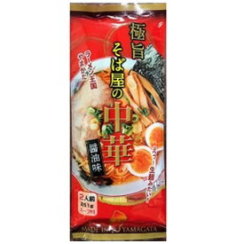 みうら食品 極旨そば屋の中華醤油味 251g(麺180g)×20袋【メーカー直送：代金引換不可：同梱不可】【北海道・沖縄・離島は配達不可】