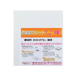 簡単裏打 色紙判 10枚入 JA11-2【メーカー直送:代金引換不可:同梱不可】【北海道・沖縄・離島は配達不可】