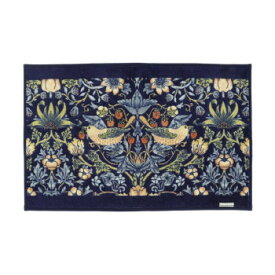 イチゴドロボウ インテリアマット 50×80cm FT1702A B ブルー【メーカー直送：代金引換不可：同梱不可】【北海道・沖縄・離島は配達不可】