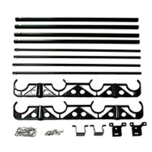 天井付型物干金具 DRY WAVE HA50-THC ブラック 00096459-001【メーカー直送:代金引換不可:同梱不可】【北海道・沖縄・離島は配達不可】