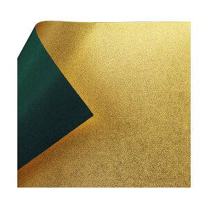 金箔両面和紙 単色 25cm 緑 10枚入 No.7024 1 セット【メーカー直送:代金引換不可:同梱不可】【北海道・沖縄・離島は配達不可】