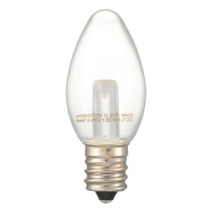 OHM LED[\Np C7/E12/0.5W/15lm/NAdF LDC1L-H-E12 13Cy[J[FsFszykCEE͔zBsz