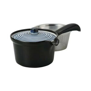 73551 波佐見焼 藍駒 SS平急須 275ml【メーカー直送:代金引換不可:同梱不可】【北海道・沖縄・離島は配達不可】