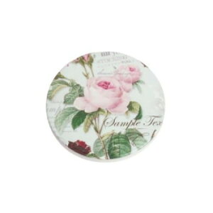 アクロスシーズ ローズ柄マグネット 陶器 6個セット JYA-508【メーカー直送:代金引換不可:同梱不可】【北海道・沖縄・離島は配達不可】