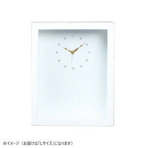 フラワーアレンジ 木製スタイルクロック 長方形 L FC-645【メーカー直送:代金引換不可:同梱不可】【北海道・沖縄・離島は配達不可】