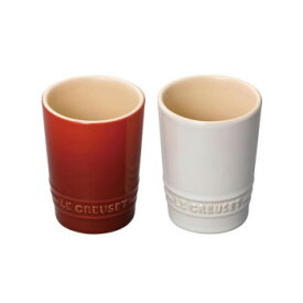 ル・クルーゼ(Le Creuset)　ペア・ショート・タンブラー(2個組)　CR＆WL　910378-00　RLK1701【メーカー直送：代金引換不可：同梱不可】【北海道・沖縄・離島は配達不可】