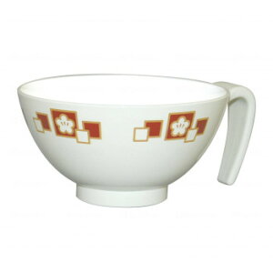 台和 取っ手付飯碗 梅花(赤) HS-N43 806095【メーカー直送:代金引換不可:同梱不可】【北海道・沖縄・離島は配達不可】
