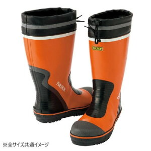 アイトス 4708 安全ゴム長靴(糸入り) オレンジ Mcm【メーカー直送:代金引換不可:同梱不可】【北海道・沖縄・離島は配達不可】
