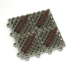 カラーブラッシュ 150×150mm 茶 MR0960724【メーカー直送:代金引換不可:同梱不可】【北海道・沖縄・離島は配達不可】