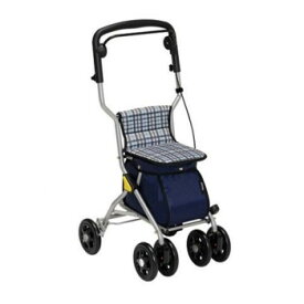 幸和製作所　テイコブ(TacaoF) シルバーカー(ミドルタイプ) ルミド チェックブラック SIMD02-BK【メーカー直送：代金引換不可：同梱不可】【北海道・沖縄・離島は配達不可】