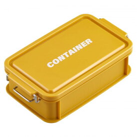 オーエスケー CNT コンテナランチボックス(仕切付) CNT-750 イエロー 750ml【メーカー直送：代金引換不可：同梱不可】【北海道・沖縄・離島は配達不可】
