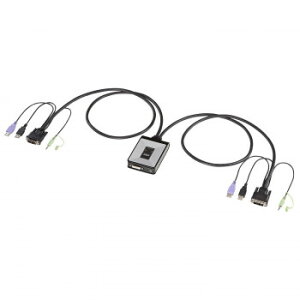 �T�����T�v���C �f�B�X�v���C�G�~�����[�V�����Ή�DVI�p�\�R�������ؑ֊� 2:1 SW-KVM2DUN�y���[�J�[�����F��������s�F�����s�z�y�k�C���E����E�����͔z�B�s�z