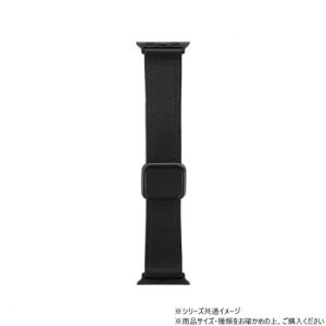 Apple Watch �o���h CORVIN ���ʃ��o�[�}�O�l�b�g���U�[�o���h �u���b�N LN-AW41B43BK�y���[�J�[�����F��������s�F�����s�z�y�k�C���E����E�����͔z�B�s�z