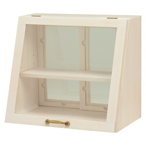 カウンター上ガラスケース (約)幅40×奥行25×高さ35cm MUD-6066WS 萩原