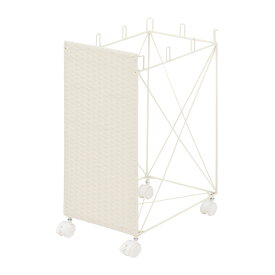 分別ごみ箱ラック (約)幅26×奥行40×高さ60.5cm RUD-2424WH 萩原