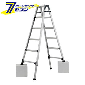 アルインコ 脚立 6段 PRW180FX はしご兼用脚立 幅広 伸縮 約180cm アルミ [alinco はしご ハシゴ 梯子 伸縮脚付 prw180fx]
