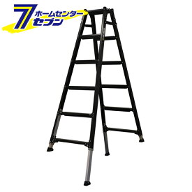 アルインコ 脚立 6段 PRW-180BK はしご兼用脚立 伸縮脚付 幅広 ブラック アルミ [alinco はしご ハシゴ 梯子 黒 black prw180bk]