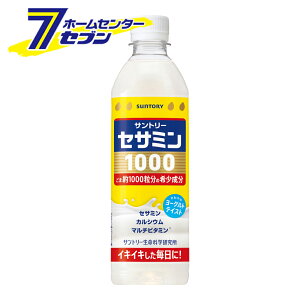 (�܂Ƃߔ���24�{) �T���g���[ �Z�T�~��1000 500ml PET �T���g���[ [�������� ���ރT�v�� �^�� �E�H�[�L���O �����⋋ suntory]