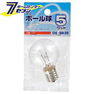 �~�j�{�[����G40 E17 5W LB-G4705-C [�N���A]