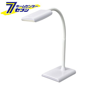 �I�[���d�@ LED�f�X�N�����v 440lm �z���C�g06-3821 DS-LS16P-W[�Ɩ����:�f�X�N���C�g]