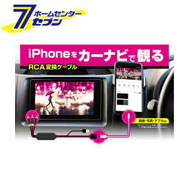 RCA変換ケーブル iPhone専用 KD-226 カシムラ [hdmiケーブル iphone 接続ケーブル]