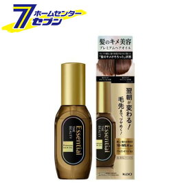 花王 エッセンシャル ザビューティ 髪のキメ美容 プレミアムヘアオイル 60ml [ヘアオイル 保湿 熱ダメージ予防 フローラルリュクスの香り]