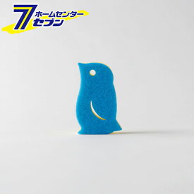 【マーナ】 ペンギンスポンジ グリーン K266G [キッチンスポンジ]