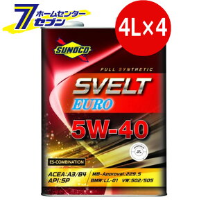 XmR SUNOCO GWIC XFg[ 5W-40 4L×4 543672-401 [S API^SP CF-4 GXez K\ fB[[ Ki]