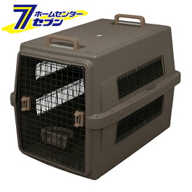 大型犬 エアトラベルキャリー Lサイズ 〜35kg ブラウン ATC-870 [飛行機可 防災 ペット 同行避難 アイリスオーヤマ]