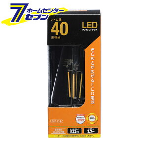 LED�t�B�������g�^�C�v ���g���� E26 40�` �d���F (�i��)06-3892 LDF3L C6/ST64 [LED�d���E����:LED�d���t�B�������g�^�C�v �I�[���d�@]