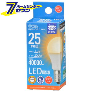 LED�d�� ���`E17 25�`���� �d���F �i�i�ԁj06-5533 LDA2L-G-E17 AG6 [LED�d���E����:LED�d�����`�E�~�j�N���v�g���` �I�[���d�@]