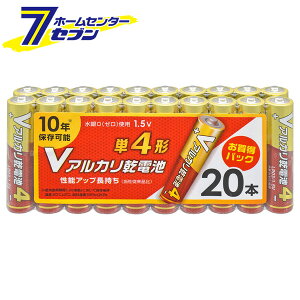 V�A���J�����d�r �P4�` 20�{�p�b�N �i�i�ԁj08-4129 LR03VS20P [�d�r:�A���J�����d�r �I�[���d�@]