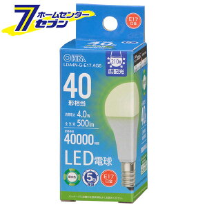 LEDd ` E17 40` F iiԁj06-5540 LDA4N-G-E17AG6 [LEDdE:LEDd`E~jNvg` I[d@]