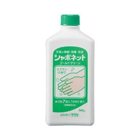 サラヤ　シャボネットゴールドグリーン　(医薬部外品)　500g×24本　23204【メーカー直送：代金引換不可：同梱不可】【北海道・沖縄・離島は配達不可】